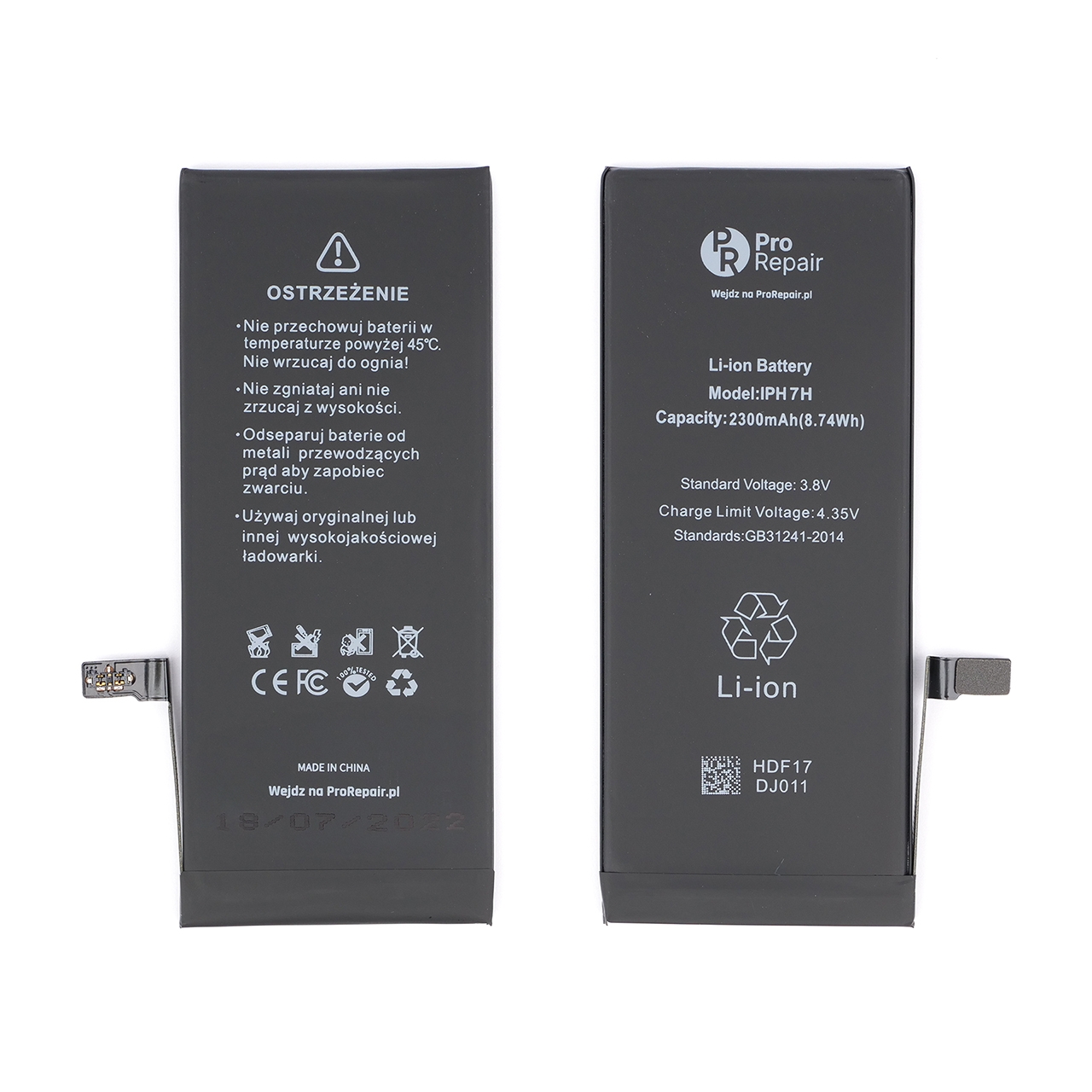 Bateria Pro Repair do iPhone 7 większa pojemność