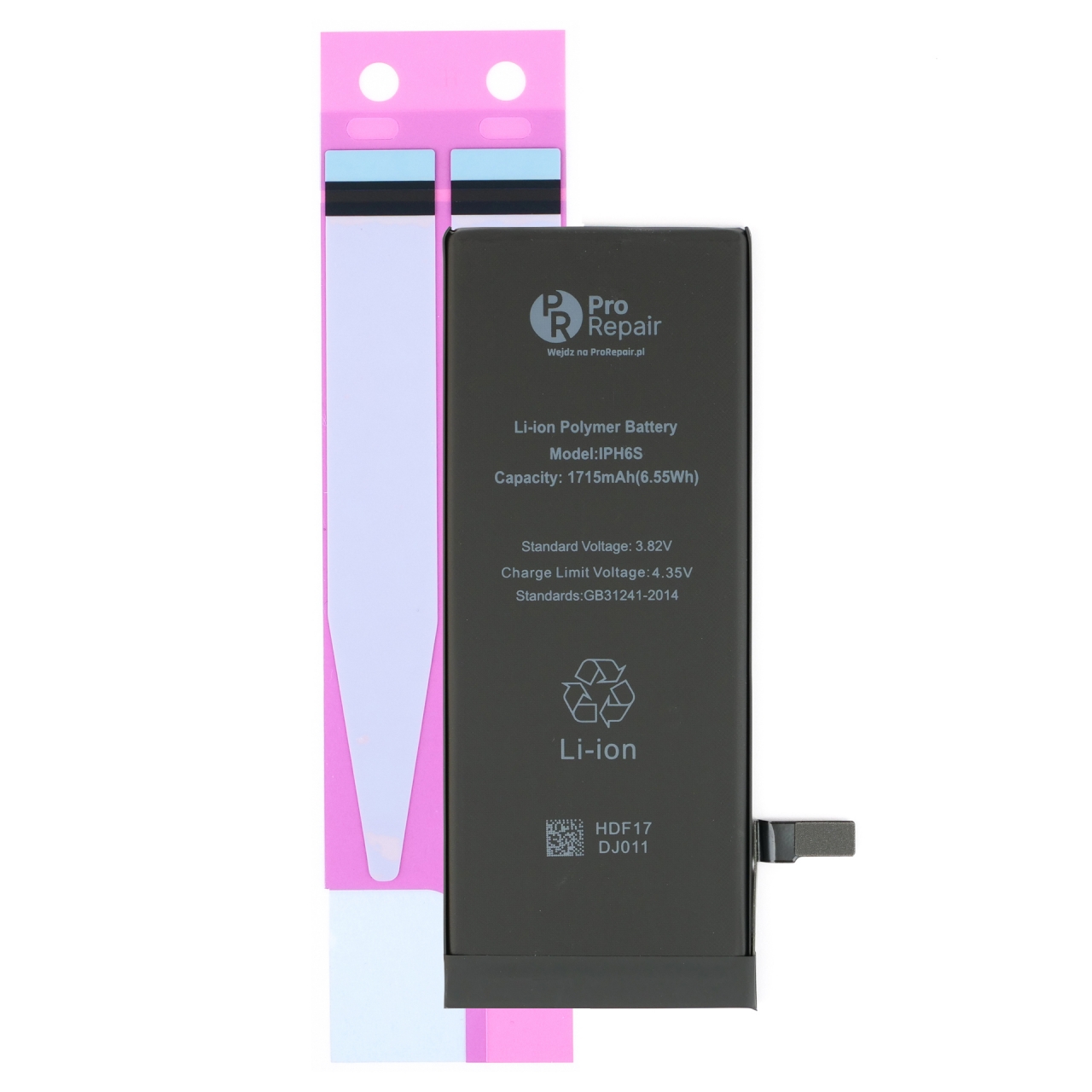 Bateria i klej do iphone 6 o pojemności 1810 mAh
