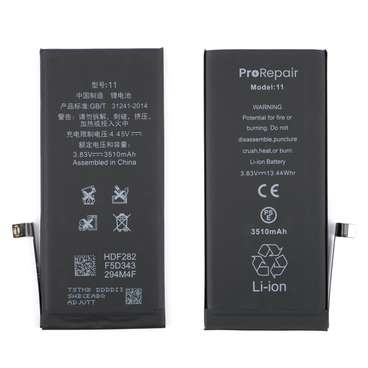 Pro Repair bateria iphone 11 przód i tył